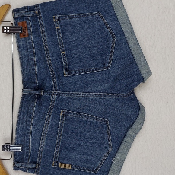 Paige Distressed Jimmy Jimmy Denim Jean Short Size 27 - Picture 7 of 14